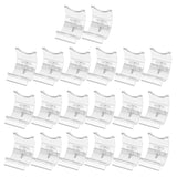 Maxbell 20PCS Lighter Display Stand Clear Acrylic Easel Holder Rack for Lighter