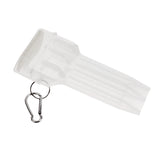 Maxbell 2 Pieces Portable Fashion Dart Box Plastic Transparent Dart Case with Clip