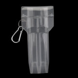 Maxbell 2 Pieces Portable Fashion Dart Box Plastic Transparent Dart Case with Clip