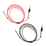 Maxbell 2Pieces 1.2m Audio Upgrade Cable For Sennheiser HD598 HD558 HD518 Headphone