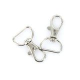 Maxbell 30pcs Silver Lobster Clasps Swivel Trigger Clips Hooks for Purse Bag Straps