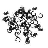 Maxbell 100Pcs MTB Road Bicycle Brake Cable Guides Hose Housing Brake Cable C-Clips