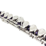 Maxbell 1 Pieces 16 Holes C Key Split E mechanism Purple Flute with 20 Pieces Key Hole Plugs Set