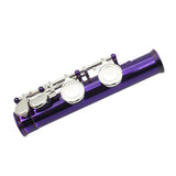 Maxbell 1 Pieces 16 Holes C Key Split E mechanism Purple Flute with 20 Pieces Key Hole Plugs Set