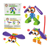 Maxbell M001 Kids Creative Puzzle Built Block Play Developmental Creative Puzzle Toy Set Gift