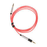 Maxbell 2Pieces 1.2m Audio Upgrade Cable For Sennheiser Momentum Over-Ear Headphone