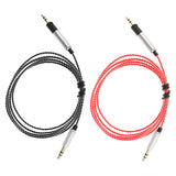 Maxbell 2Pieces 1.2m Audio Upgrade Cable For Sennheiser Momentum Over-Ear Headphone