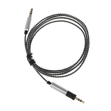 Maxbell 2Pieces 1.2m Audio Upgrade Cable For Sennheiser Momentum Over-Ear Headphone