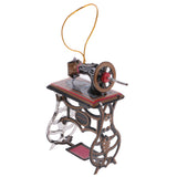 Maxbell Mini Sewing Machine Model Tin Toy Collectible Gift Hanging Decor Ornaments