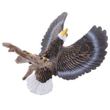 Maxbell New Lifelike Nature and Science Animal Model Figurine Action Figures Kids Educational Playset Toy Bald Eagle