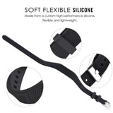 Maxbell Silicone Wrist Band Strap + Magnetic Clip Holder for Fitbit Flex 2 Bracelet