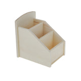 Maxbell 3Pcs Unfinished Plain Wooden Jewelry Box Case Handmade Unpainted Wood Craft