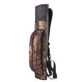 Maxbell 2 Pieces Camouflage Archery Back Arrow Quiver Hunting Target with Front Pocket