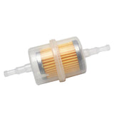 Maxbell 3 Pieces 6mm 8mm Motorcycle Oil Gas Petrol Fuel Filter Seperator