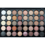 Maxbell 40 Colors Matt Shimmer Eye Shadow Palette Makeup Set + 7pcs Cosmetic Brush