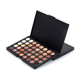 Maxbell 40 Colors Matt Shimmer Eye Shadow Palette Makeup Set + 7pcs Cosmetic Brush