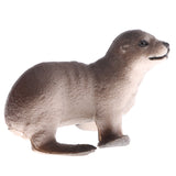 Maxbell Realistic Animal Sea Lion Cub Model Action Figures Playset Kids Toys