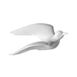 Maxbell 5Pcs Creative Resin Seagull Shaped Bedroom TV Background Wall Decorations White