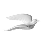 Maxbell 5Pcs Creative Resin Seagull Shaped Bedroom TV Background Wall Decorations White