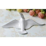 Maxbell 5Pcs Creative Resin Seagull Shaped Bedroom TV Background Wall Decorations White