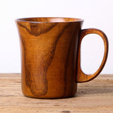 Maxbell Wooden Cup Pure Handmade Coffee Tea Beer Juice Milk Mug Drinking Cup 2pcs