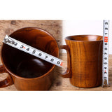 Maxbell Wooden Cup Pure Handmade Coffee Tea Beer Juice Milk Mug Drinking Cup 2pcs