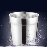 Maxbell 180ml Modern Stainless Steel Cups Pint Cup Coffee Beer Mug Kids Tumbler