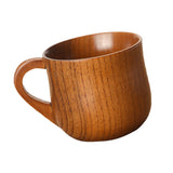 Maxbell Wooden Mug Beer Cups Drink Mugs Handcrafted Wedding Favor Fashion Mug 2x