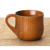 Maxbell Wooden Mug Beer Cups Drink Mugs Handcrafted Wedding Favor Fashion Mug 2x