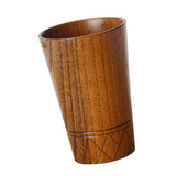 Maxbell Wooden Cup Handmade Coffee Tea Beer Juice Milk Mug Drink 2pcs Cups