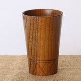 Maxbell Wooden Cup Handmade Coffee Tea Beer Juice Milk Mug Drink 2pcs Cups