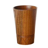 Maxbell Wooden Cup Handmade Coffee Tea Beer Juice Milk Mug Drink 2pcs Cups