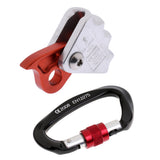 Maxbell Safety Rock Climbing Tree Arborist Caving Rope Grab Protecta with Carabiner