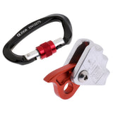 Maxbell Safety Rock Climbing Tree Arborist Caving Rope Grab Protecta with Carabiner