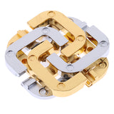 Maxbell Set Metal Crafts Chinese Locks Puzzle EQ IQ Brain Teaser Kid Educational Toy