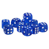 Maxbell 20 Pieces Acrylic Six Sided D6 Dice for D&D TRPG Party Board Game Toys