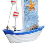 Maxbell 2Pieces Mediterranean Nautical Tropical Fishing Net Sailing Home Ornament