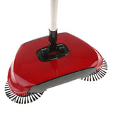 Maxbell Household Hand Push Sweeper 360°Rotating Broom Cleaner RD + Broom Holder