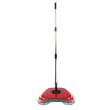 Maxbell Household Hand Push Sweeper 360°Rotating Broom Cleaner RD + Broom Holder