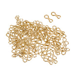 Maxbell 200pcs Brass Sinker Eyes Eyelets Lead Mold Fishing Accessories S/M