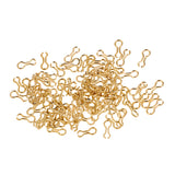 Maxbell 200pcs Brass Sinker Eyes Eyelets Lead Mold Fishing Accessories S/M