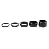 Maxbell 10pcs Bike Bicycle Full Carbon Headset Spacer 1-1/8'' Stem Washer 20mm-15mm-10mm-5mm-3mm