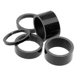 Maxbell 10pcs Bike Bicycle Full Carbon Headset Spacer 1-1/8'' Stem Washer 20mm-15mm-10mm-5mm-3mm