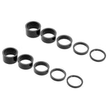 Maxbell 10pcs Bike Bicycle Full Carbon Headset Spacer 1-1/8'' Stem Washer 20mm-15mm-10mm-5mm-3mm