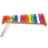 Maxbell 8-notes Chromatic Diatonic Handbells Set with 15-notes Xylophone Kids Gift