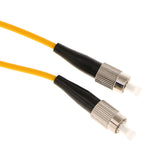 Maxbell 3 pieces 3meter Singlemode Double Core Fiber Optic Jumper Cable FC to FC Yellow