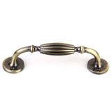 Maxbell Antique Brass Drawer Pull Knob Kitchen Cupboard Cabinet Door Handles With Mounting Screw Decor 96mm