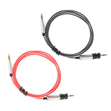 Maxbell 2Pieces 1.2m Audio Upgrade Cable For Shure SRH840 SRH440 940 750DJ Headphone