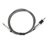 Maxbell 2Pieces 1.2m Audio Upgrade Cable For Shure SRH840 SRH440 940 750DJ Headphone