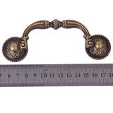 Maxbell Fashionable Antique Brass Home Kitchen Cabinet Door Window Drawer Wardrobe Handle with 2 Mounting Screws